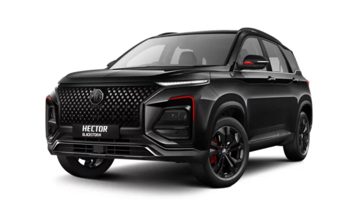 MG Hector Blackstorm Exterior