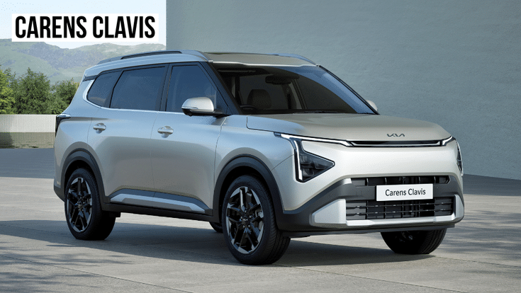 Kia Carens Clavis front quarter