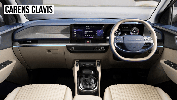 Kia Carens Clavis interior