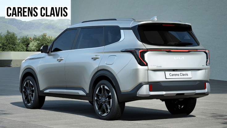 Kia Carens Clavis rear quarter