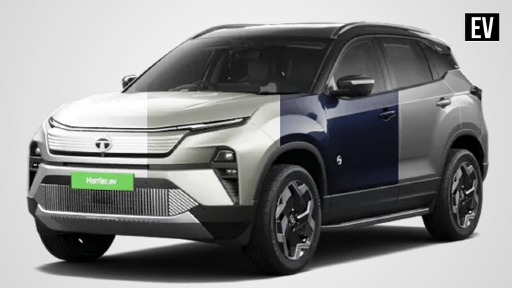 Tata Harrier EV color options