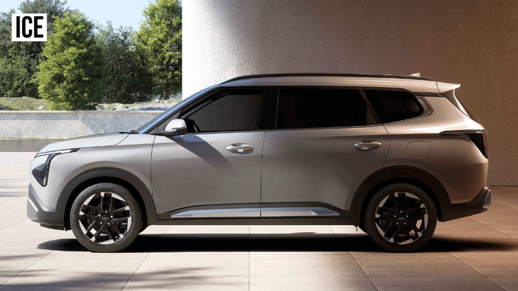 kia carens clavis ice side