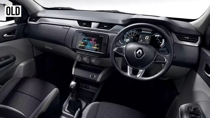 renault triber dashboard
