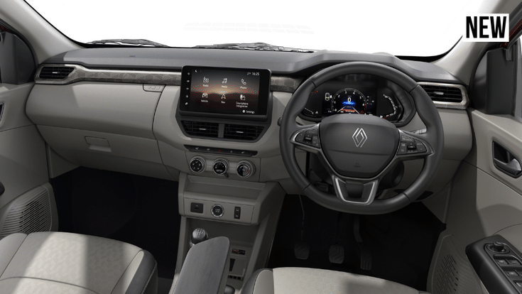 renault triber facelift dashboard renault triber facelift dashboard