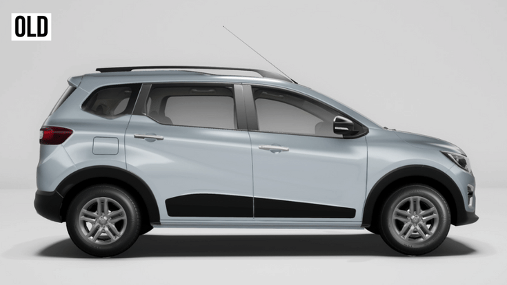 renault triber side profile renault triber side profile