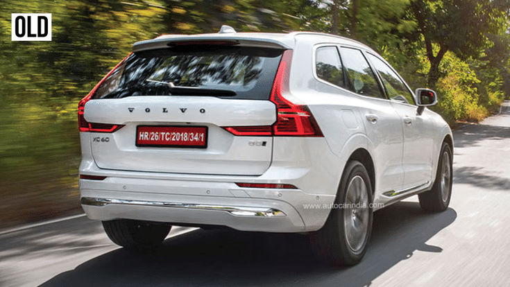 Volvo XC60 old rear quarter