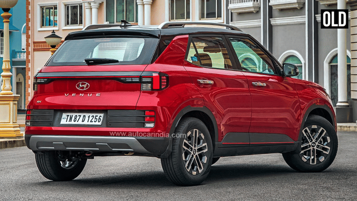 hyundai venue rear three quarter hyundai venue rear three quarter