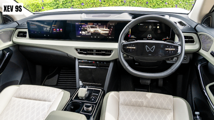 Mahindra XEV 9S interior
