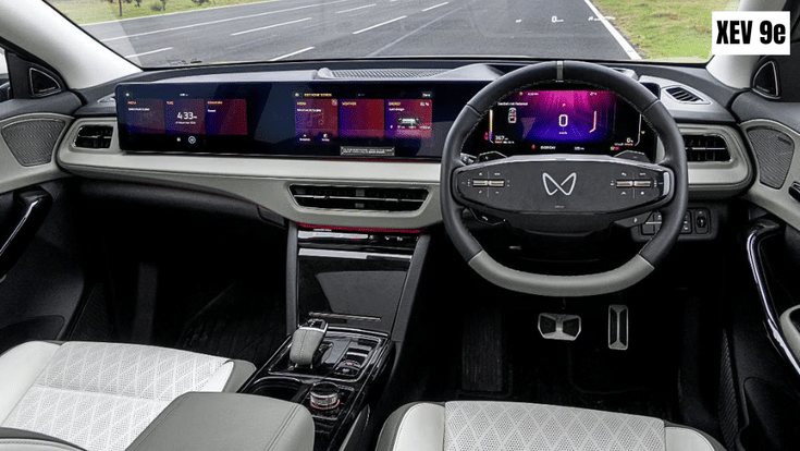 Mahindra XEV 9e interior