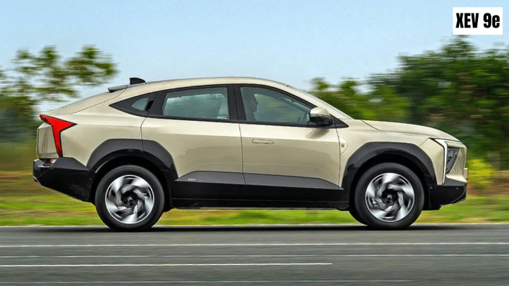 Mahindra XEV 9e side profile