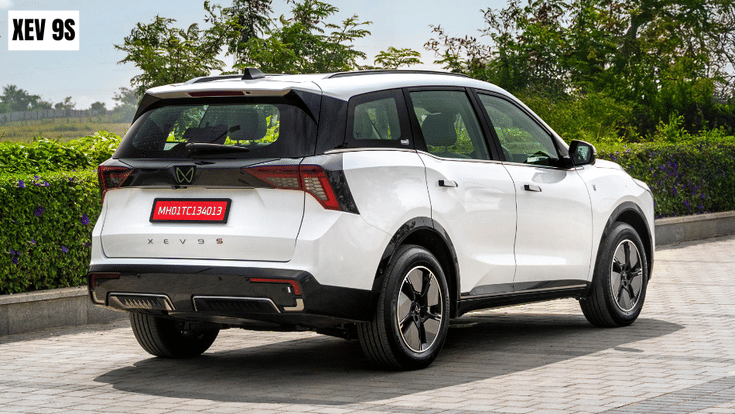Mahindra XEV 9S rear quarter