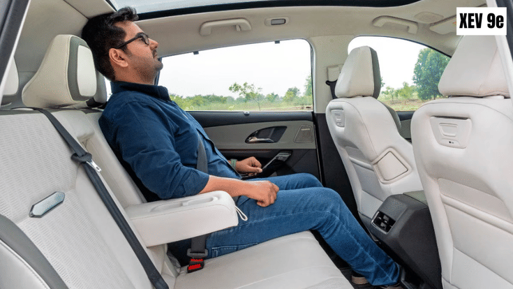 Mahindra XEV 9e second row space