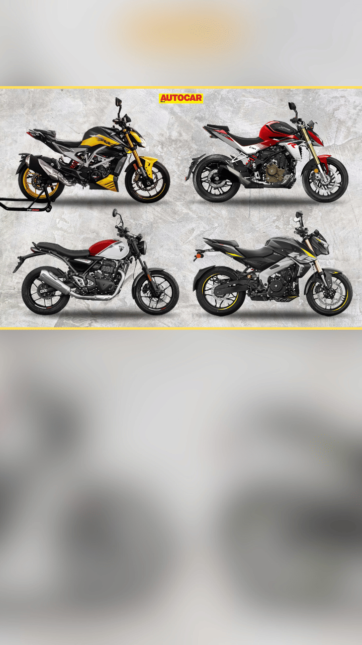 Hero Xtreme 250r, KTM 250 Duke, Triumph Speed T4, Triumph Speed 400, Bajaj Pulsar NS400Z, Bajaj Dominar