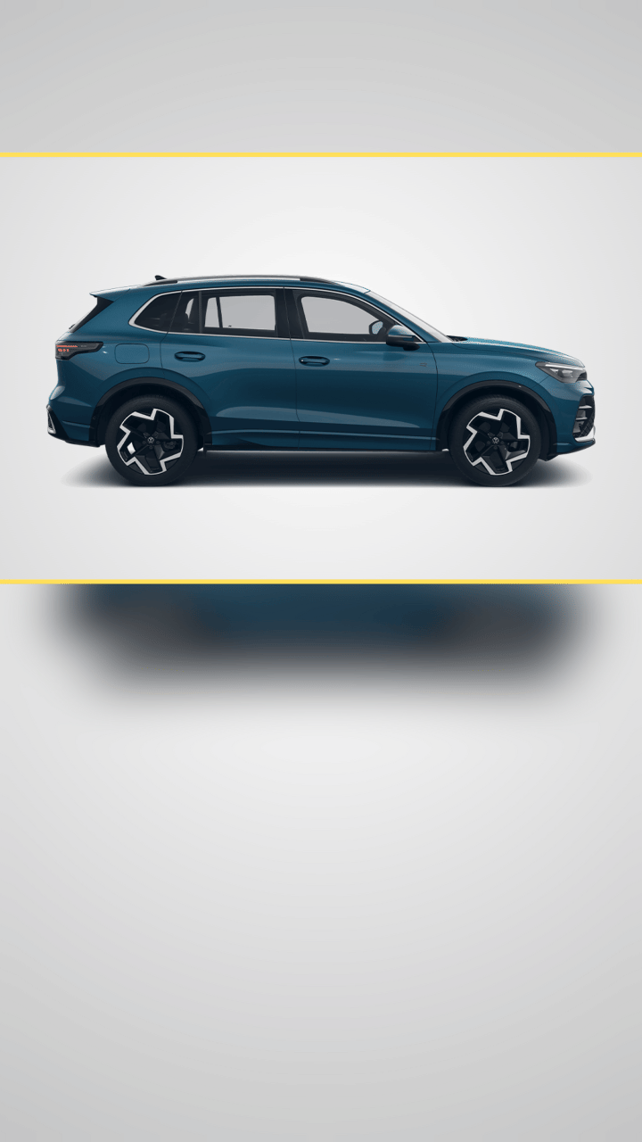 Volkswagen Tiguan R Line Nightshade Blue Metallic
