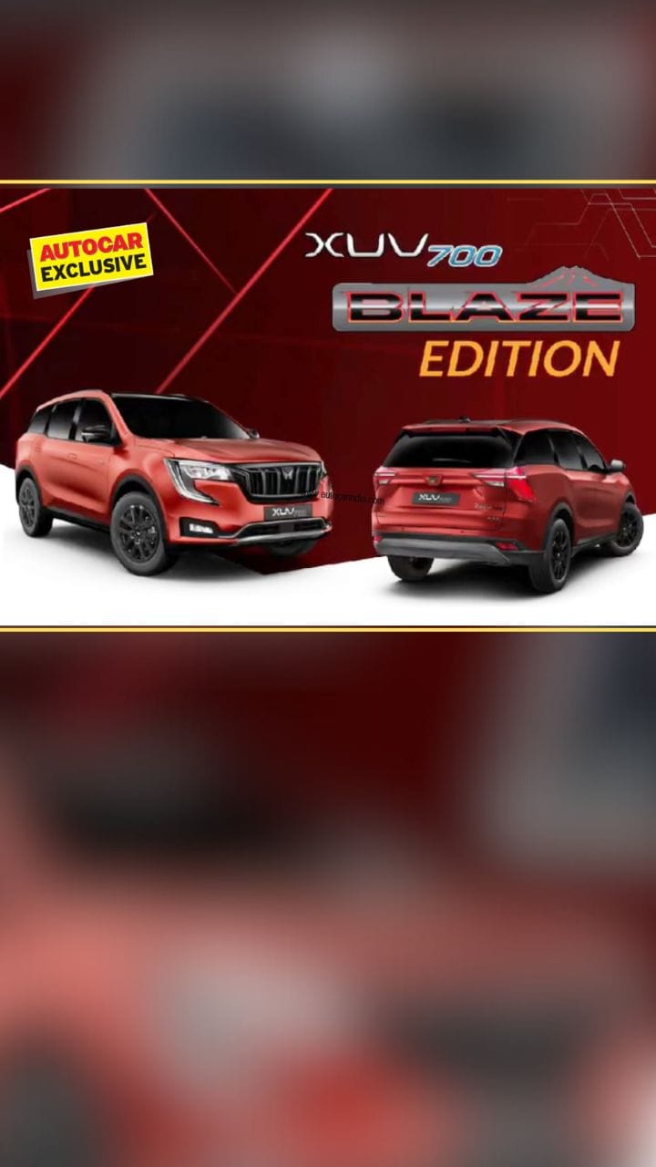 Mahindra XUV700 Blaze Edition