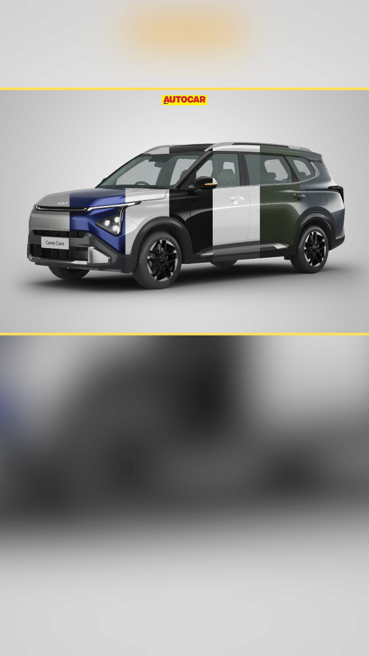 Kia Carens Clavis colours
