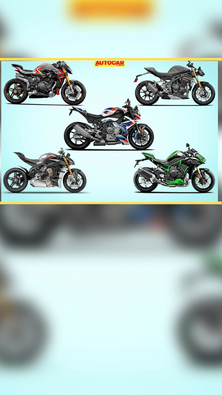 Top 5 supernaked motorcycles
