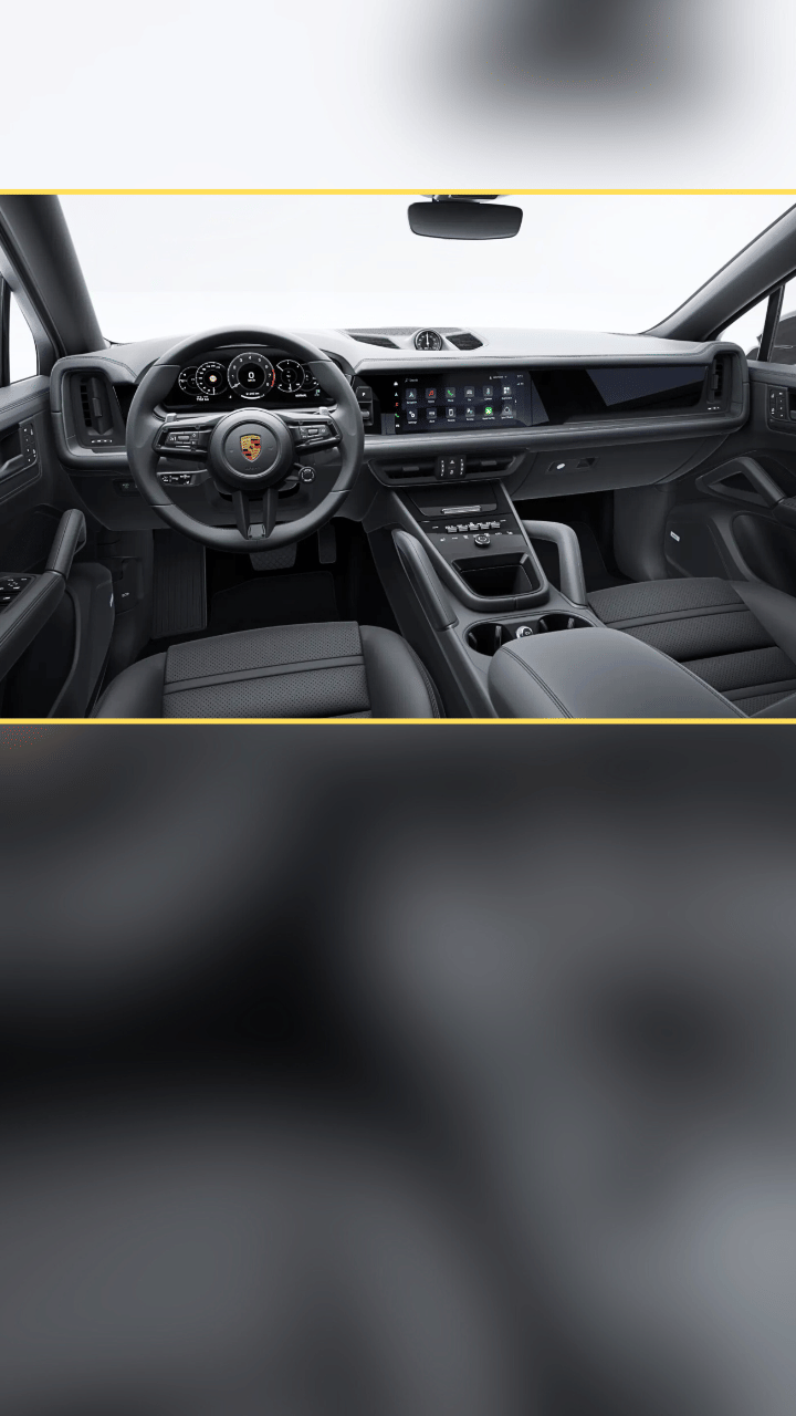 Porsche Cayenne, Cayenne Coupe Black Edition interior