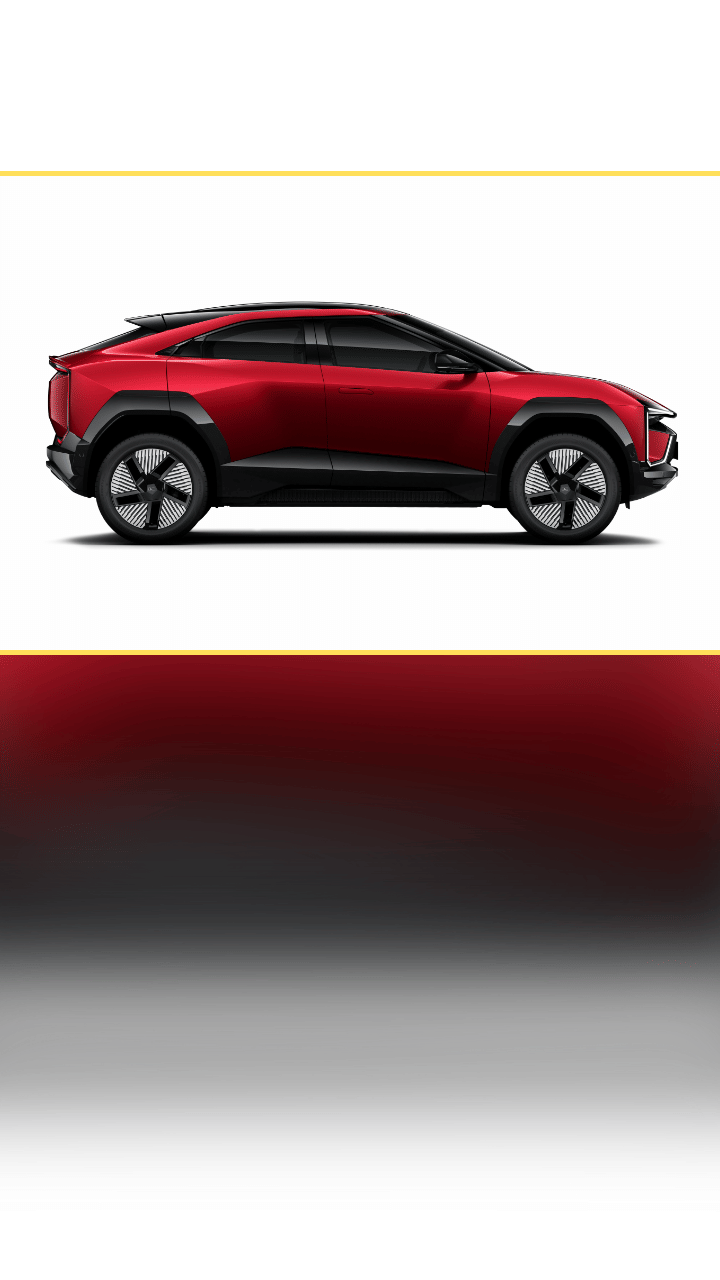 Mahindra BE 6e Tango Red