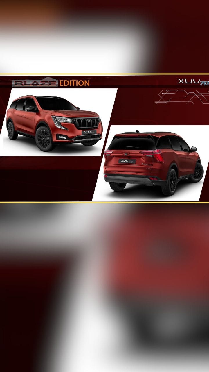 Mahindra XUV700 Blaze Edition Limited-Edition variant