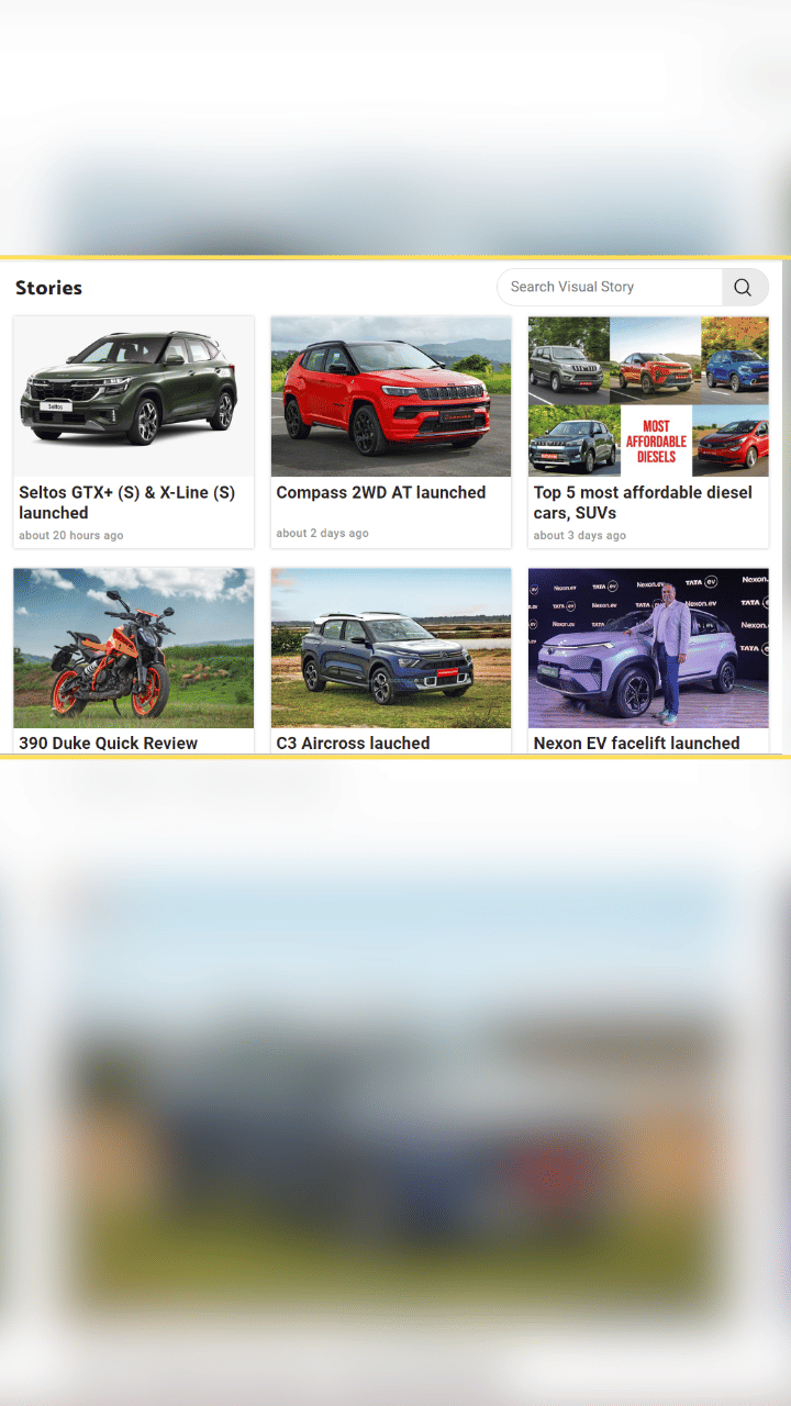 Autocar India visual stories