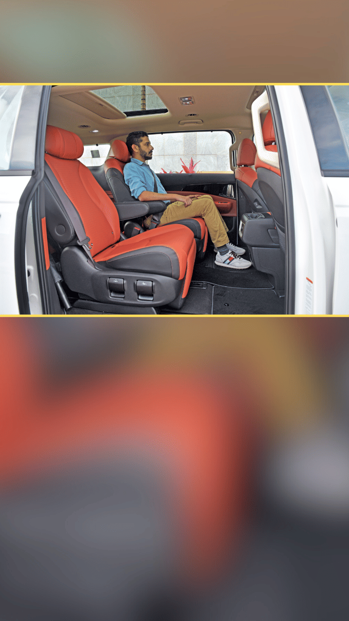 2024 Kia Carnival Seating and comfort