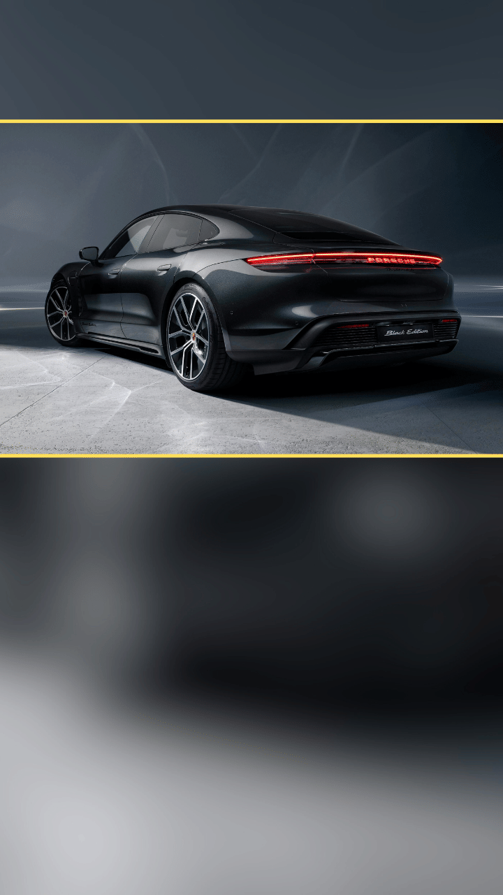 Porsche Taycan 4S Black Edition exterior