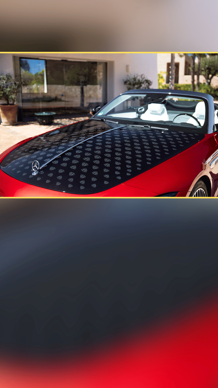 Mercedes Maybach SL 680 quick review 'Monogram' bonnet