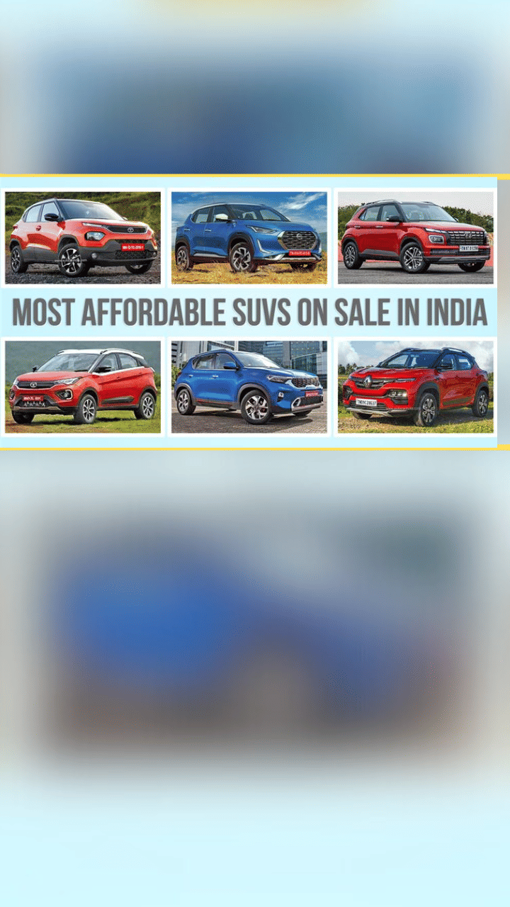 Most affordable SUVs on sale in India