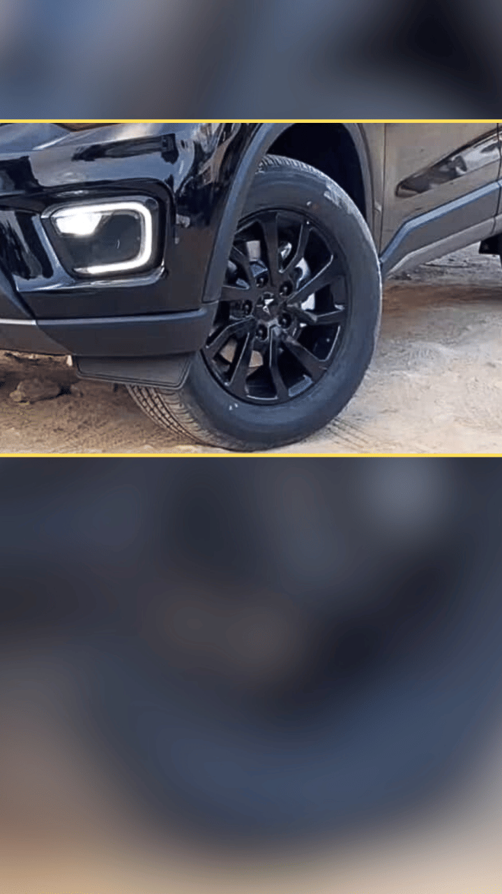Mahindra Scorpio N Black Edition wheels