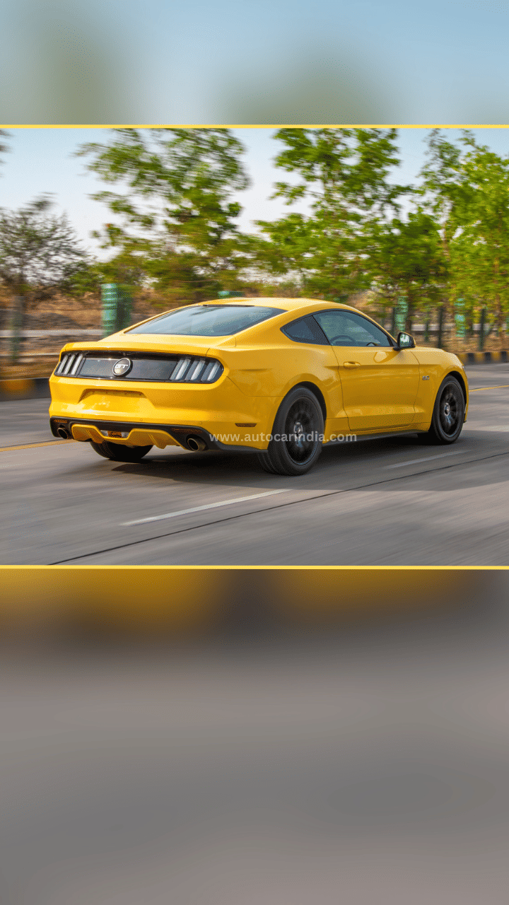 Ford Mustang in India, Ford Mustang pics, design, performance