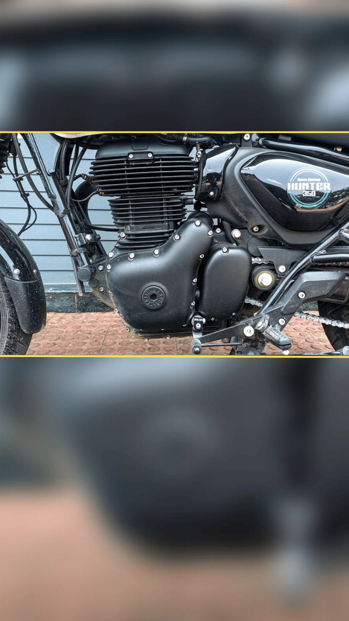 Hunter gets same engine as other 350cc REs