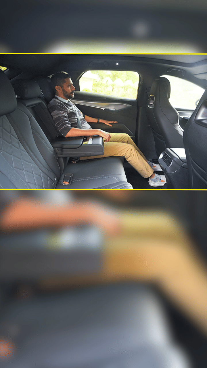 BYD Sealion 7 interior space and comfort