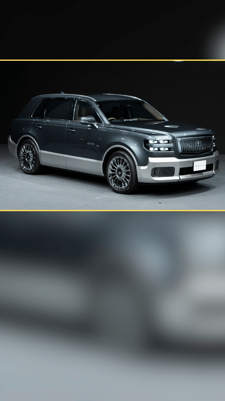 Toyota century SUV revealed