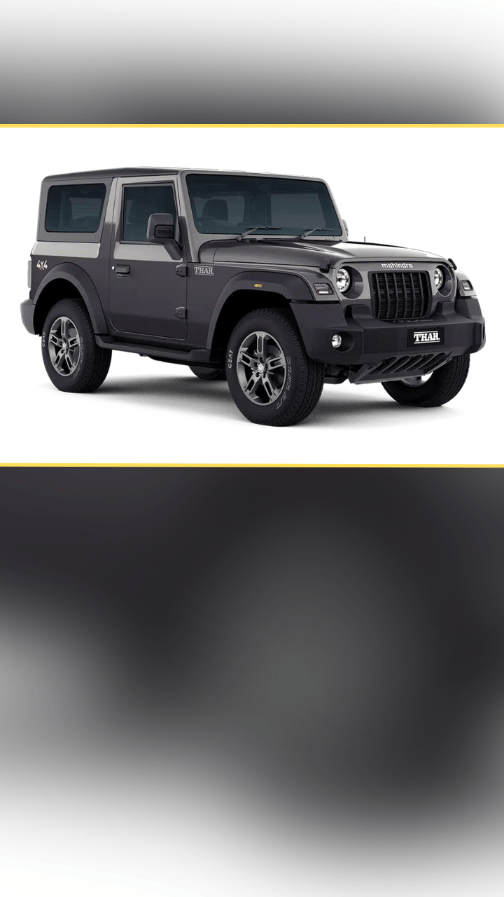 Mahindra Thar deep grey