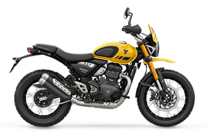 Porte-bagages Arrière Pour Triumph Speed 400 / Scrambler 400 X (2024-2025) - Support Acier Noir, Amovible